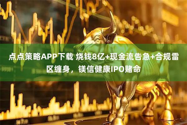 点点策略APP下载 烧钱8亿+现金流告急+合规雷区缠身，镁信健康IPO赌命
